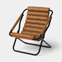 29.92" Sling Chair Caramel - Room Essentials™