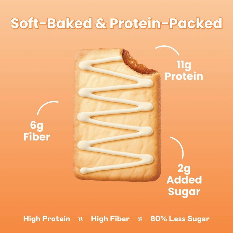 slide 4 of 6, MAGIC SPOON Cinnamon Brown Sugar Protein Pastries - 7.8oz/4ct, 7.8 oz, 4 ct