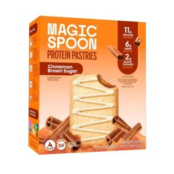 MAGIC SPOON Cinnamon Brown Sugar Protein Pastries - 7.8oz/4ct