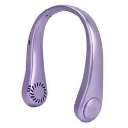 iJoy Portable Neck Fan Metallic Lavender
