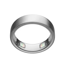 Oura Ring 5 Brushed Silver - Size 10