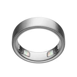 Oura Ring 5 Brushed Silver - Size 8