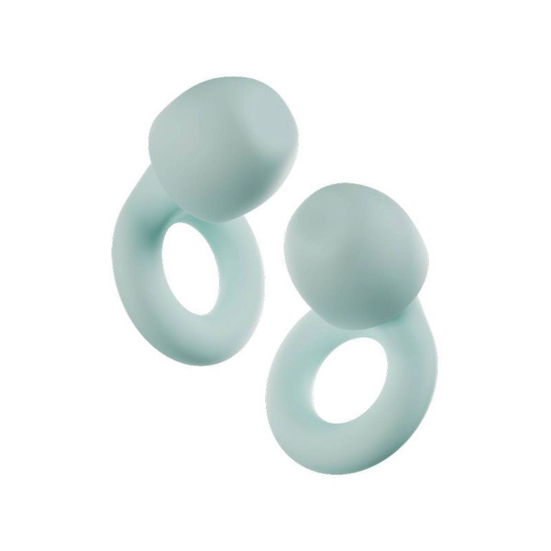 slide 1 of 11, Loop Earplugs Loop Quiet™ 2 Earplugs for Focus Travel and Sleep - Mint, 1 ct