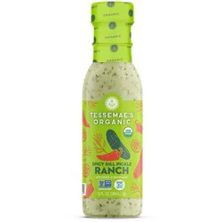 Tessemae's Organic Spicy Dill Pickle Ranch Dressing - 10 fl oz