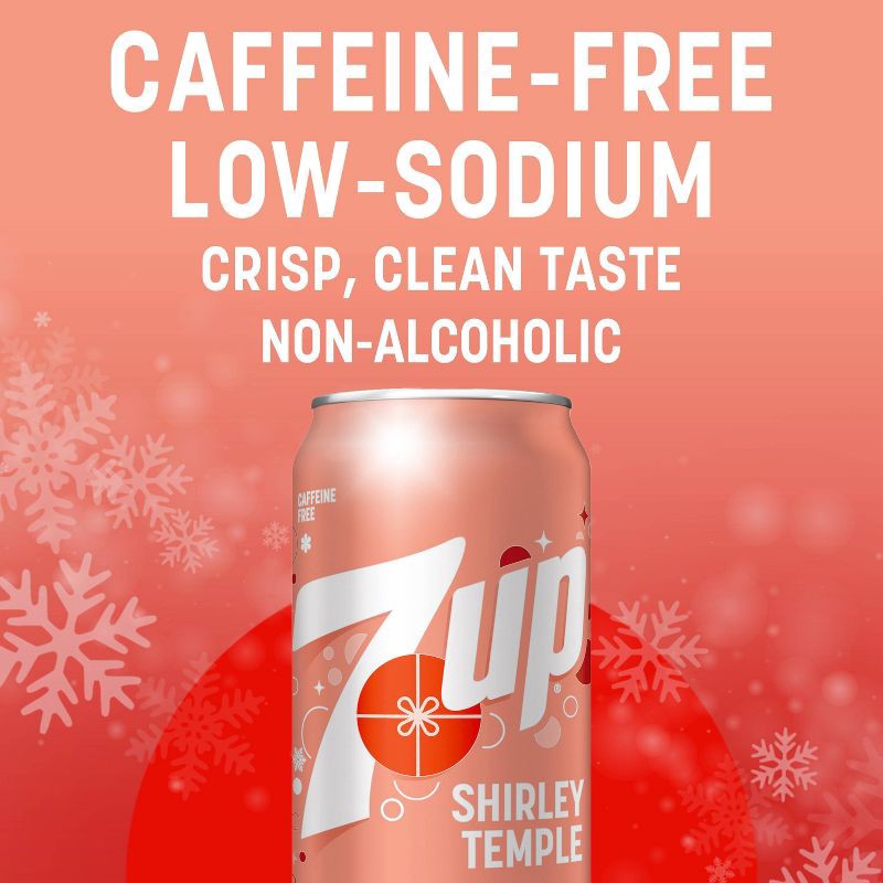 slide 3 of 9, 7UP Shirley Temple -10pk/7.5oz Mini Cans, 10 ct; 7.5 oz