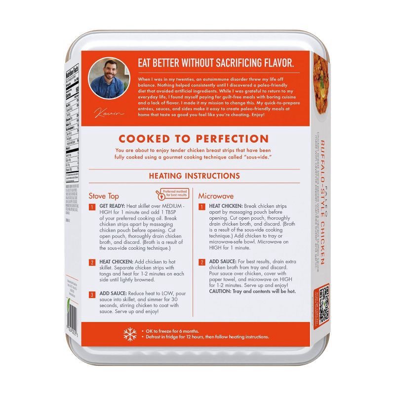 slide 2 of 6, Kevin's Natural Foods Gluten Free Buffalo Chicken - 16oz, 16 oz