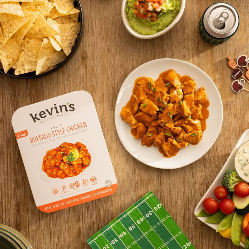 slide 5 of 6, Kevin's Natural Foods Gluten Free Buffalo Chicken - 16oz, 16 oz