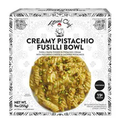 Tattooed Chef Frozen Creamy Pistachio Fusilli Bowl - 9 oz