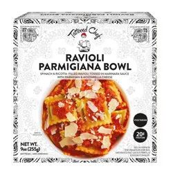 Tattooed Chef Frozen Ravioli Parmigiana Bowl - 9 oz