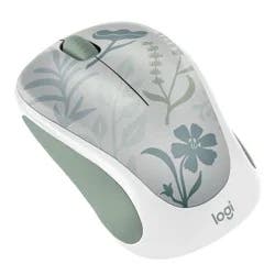 Logitech M317C Wireless Mouse Limited Edition, Easy Plug & Play with Broad Compatibility - Misty Garden