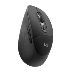 Logitech Signature Comfort Plus Wireless Mouse, Bluetooth Mouse with Palm Cushion for Windows, Mac, iPad - Black
