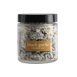 Simply Organic Black Garlic Finishing Salt - 2.19oz
