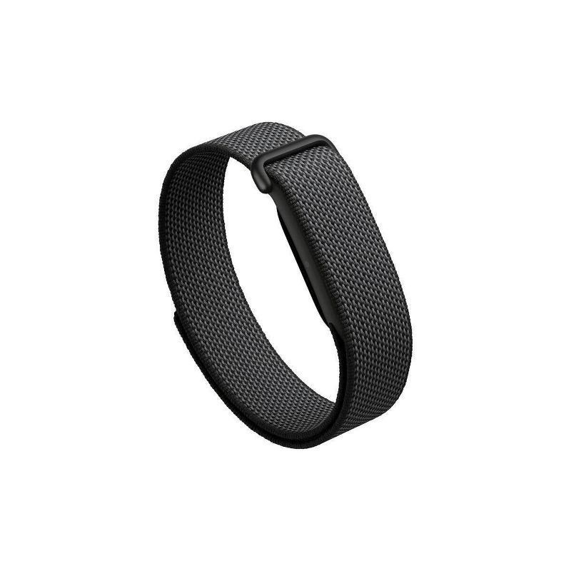 slide 1 of 12, Google Fitbit Air - Screenless Fitness and Health Tracker - Personalized AI-Powered Coaching - Works with Android and iOS - Obsidian - One Size, 1 ct