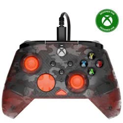 Turtle Beach Rematch Core Wired Controller (Ghost Black Camo/Orange) - Xbox Series S/X/One