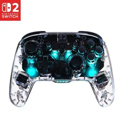 Turtle Beach Afterglow Wireless Controller (Clear) - Nintendo Switch 2