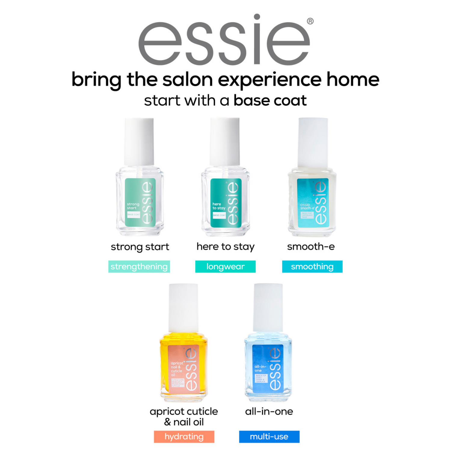 slide 8 of 8, essie Strong Start Base Coat - strengthening - 0.46 fl oz, 0.46 fl oz