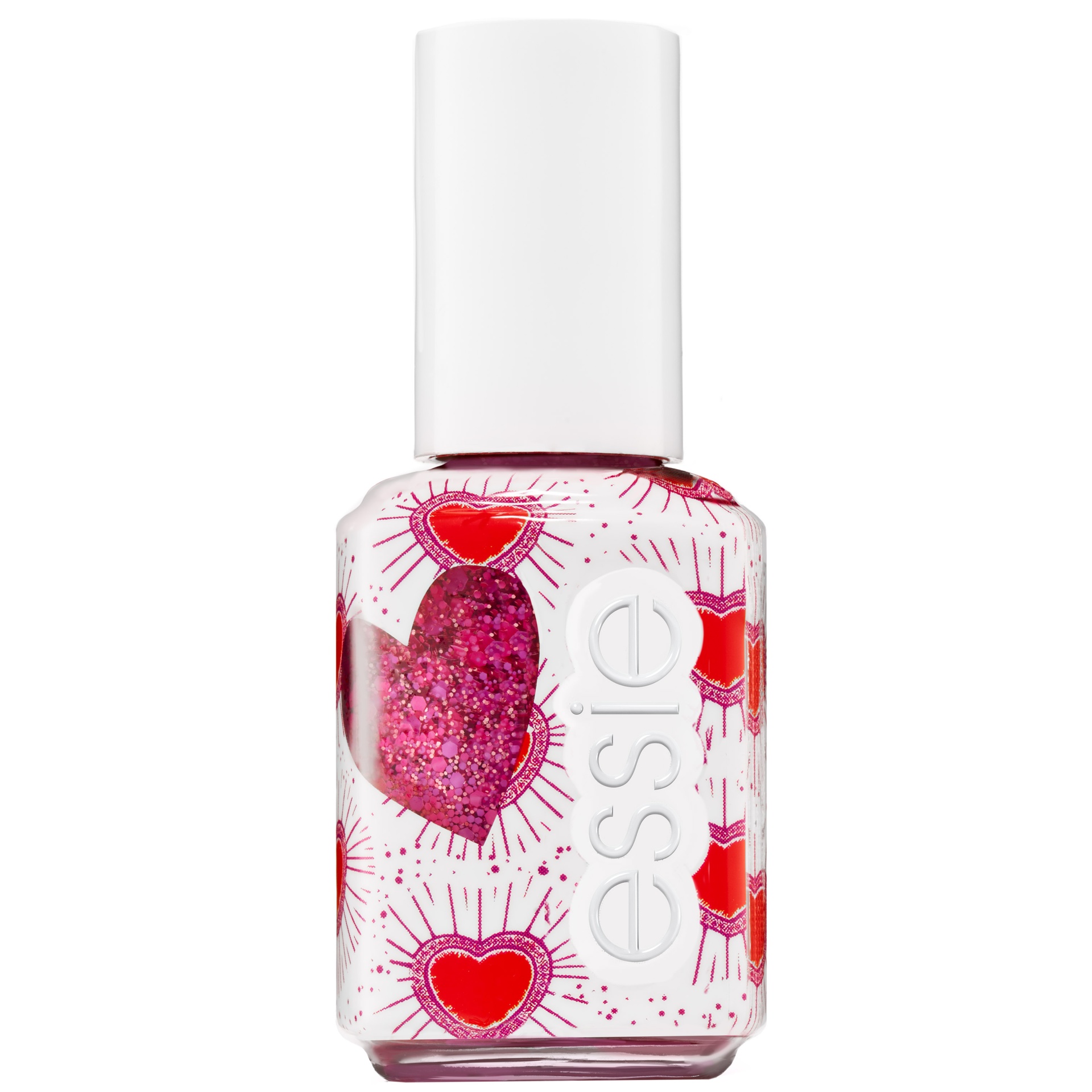 slide 2 of 2, essie Valentines Day Nail Polish - Sparkles Between Us, 0.46 fl oz