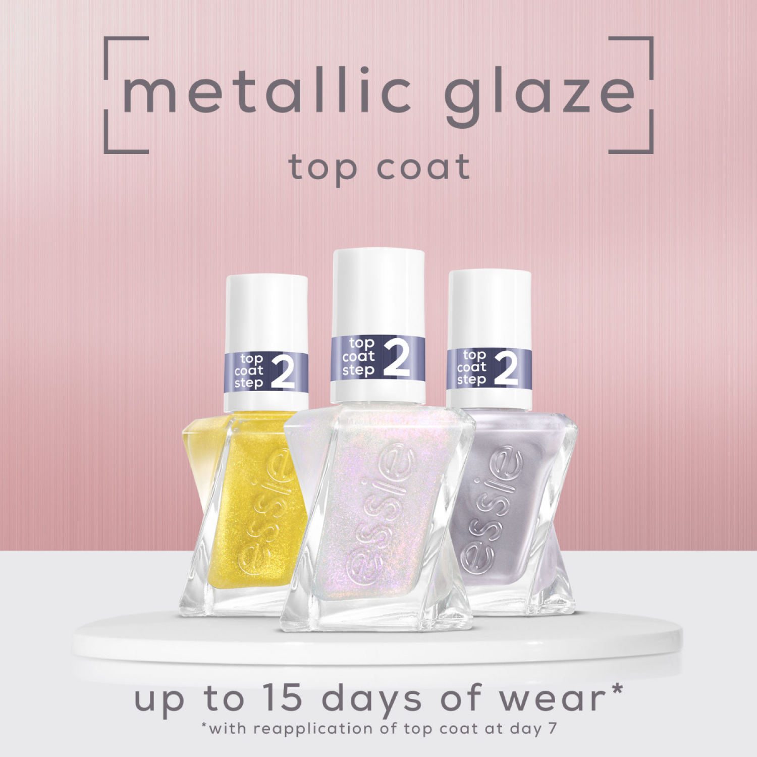 slide 4 of 8, essie Glazed Chrome 03 Nail Color 0.46 fl oz, 0.46 fl oz