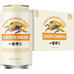 Kirin Ichiban Large Crisp Beer - 12pk/12 fl oz Cans