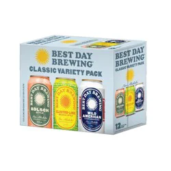 Best Day Brewing Variety Pack - 12pk/12 fl oz Cans