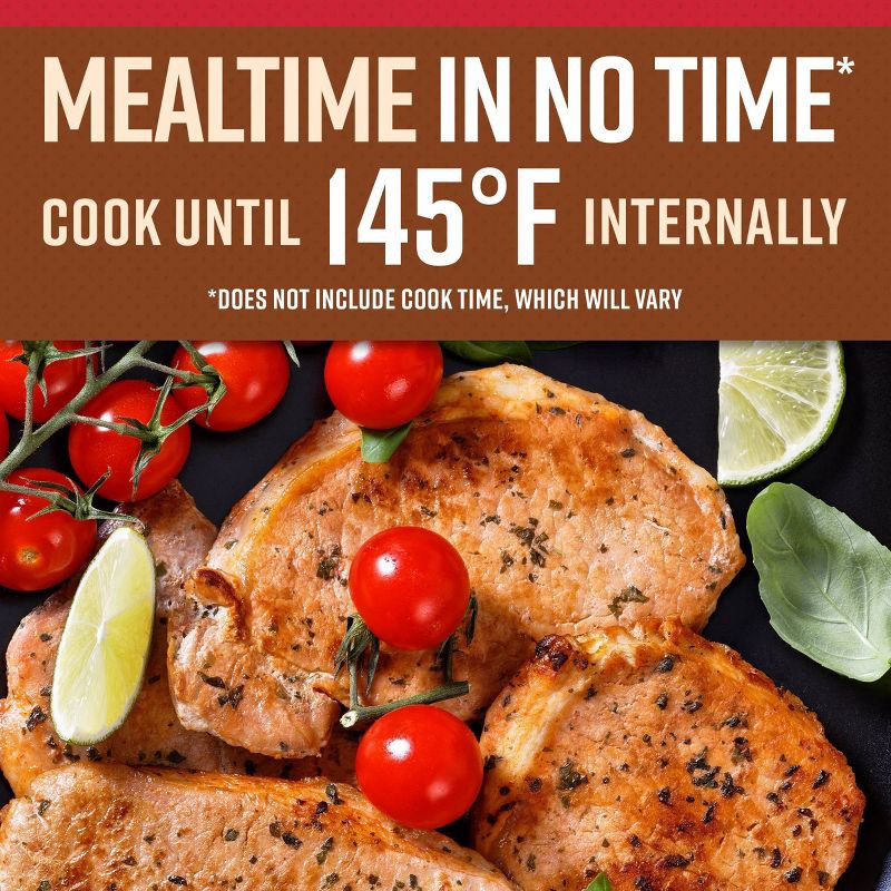 slide 4 of 6, Tyson Pork Chops Smoky Chili Butter - 12oz, 12 oz