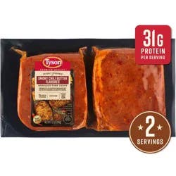Tyson Pork Chops Smoky Chili Butter - 12oz