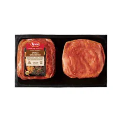 Tyson Pork Chops Smoky Chili Butter - 12oz