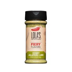Lola's Fine Hot Sauce Lola's Honey Jalapeno & Lime Seasoning - 5.15oz