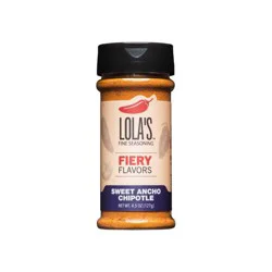 Lola's Fine Hot Sauce Lola's Sweet Ancho Chipotle Seasoning - 4.5oz