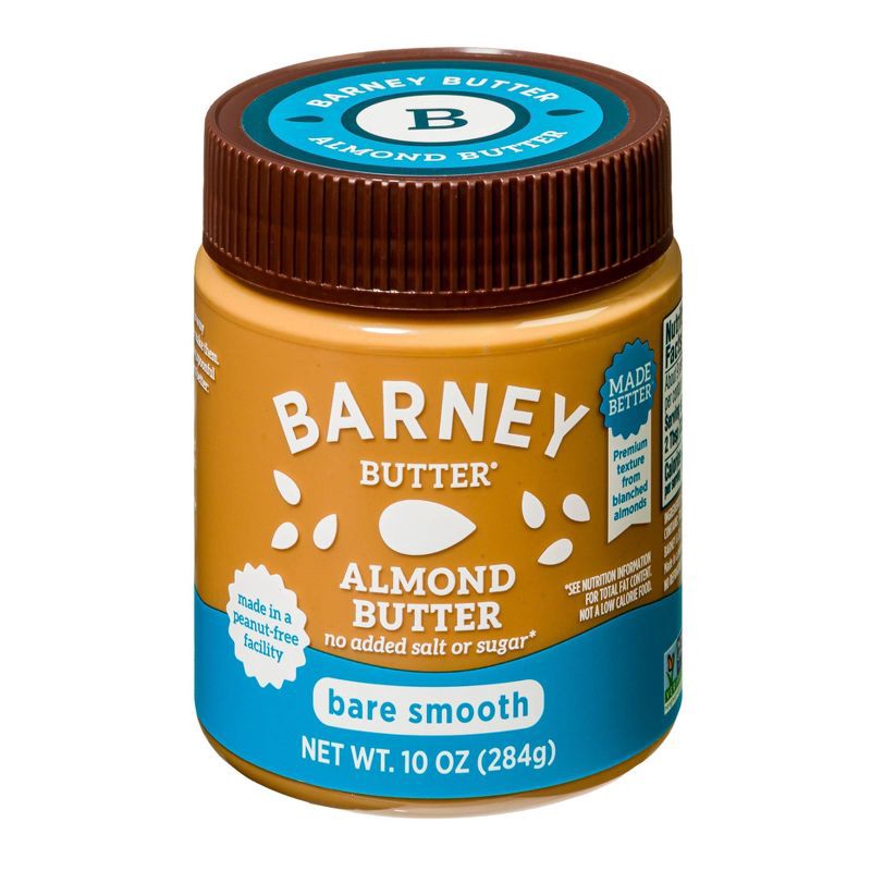slide 1 of 6, Barney Butter Bare Smooth Almond Butter - 10oz, 10 oz