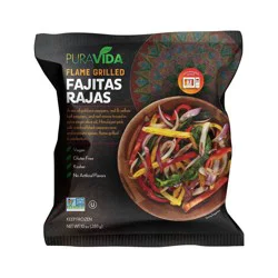PuraVida Flame Grilled Fajitas Rajas Mixed Vegetables - 10oz