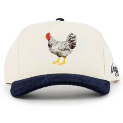 Waggle Adult Cotton Baseball Hat - Roost