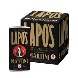 Lapo's Non-Alcoholic Espresso Martini Canned Cocktail - 4pk/236ml Cans
