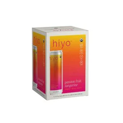 Hiyo NA Hiyo Non-Alcoholic Passionfruit Tangerine Social Tonic - 4pk/12 fl oz Cans