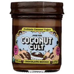 The Coconut Cult Organic Chocolate Mousse Coconut Yogurt- 8oz