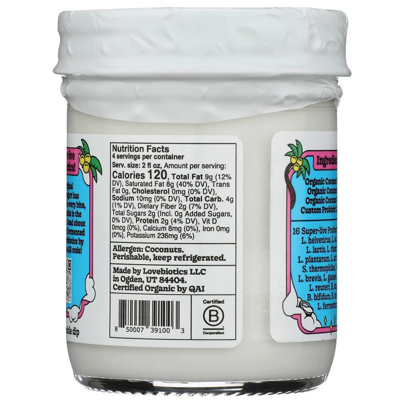 slide 3 of 3, The Coconut Cult Organic Original Coconut Yogurt - 8oz, 8 oz
