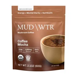 MUD WTR Organic Coffee Mocha Mushroom Coffee - 2.1oz