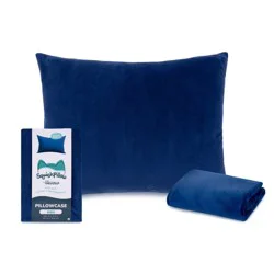 SquishPillow Kids Pillowcase Navy Slumber