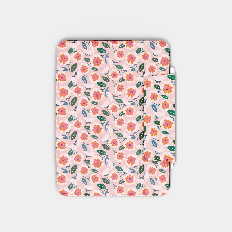 slide 1 of 5, iPad (10th/11th Gen) Case - heyday™ Pink Meadow, 1 ct