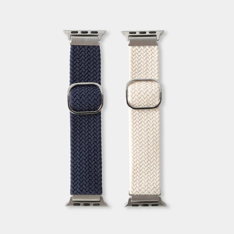 slide 1 of 6, Apple Watch 2pk Universal Knit Bands - heyday™, 2 ct