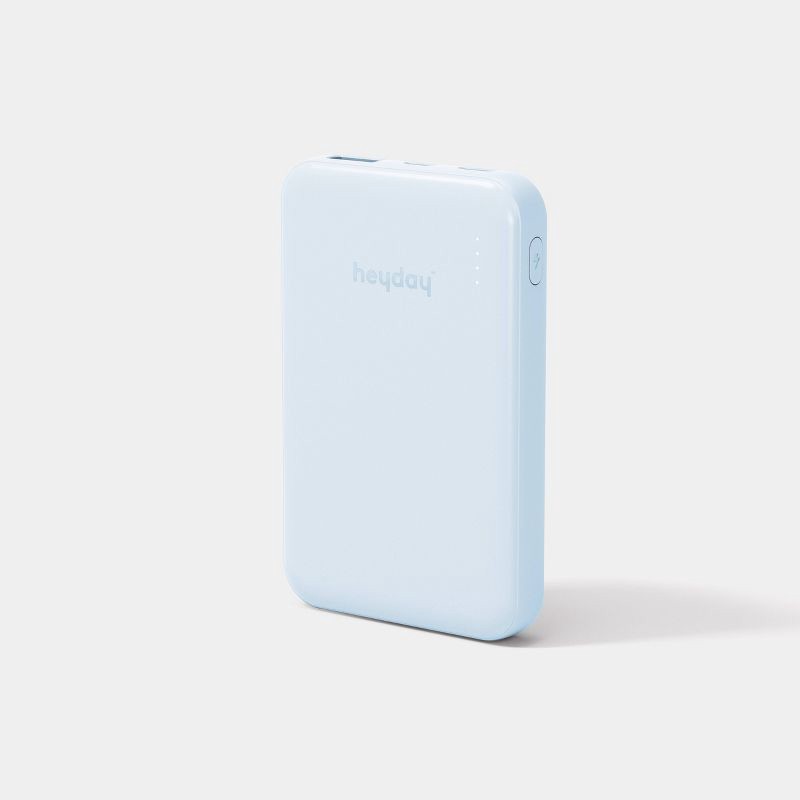 slide 1 of 7, 5000mAh Power Bank - heyday™ ️Pastel Blue, 1 ct
