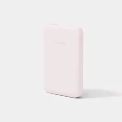 5000mAh Power Bank - heyday™ ️Pastel Pink