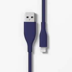 8' Lightning to USB-A Silicone Cable - heyday™ ️Future Dusk