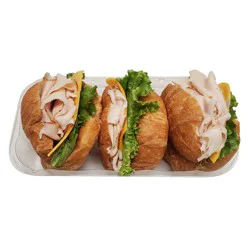 The Save Mart Company 3 Count Tuna Salad Croissant