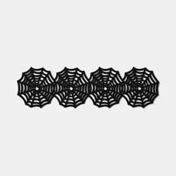 Halloween Spiderweb Table Runner Black - Hyde and EEK! Boutique™
