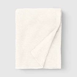 Chenille Throw Blanket Ivory - Threshold™