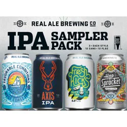 Real Ale Brewing Co. Real Ale IPA Sampler - 12pk/12 fl oz Cans