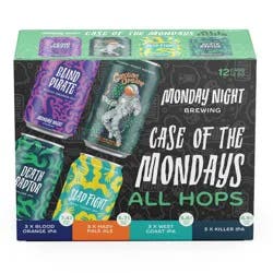 Monday Night Brewing IPA Variety - 12pk/12 fl oz Cans