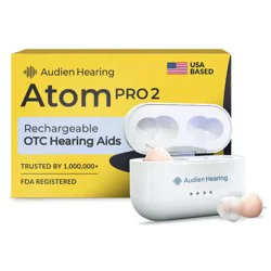 Audien Hearing Atom Pro 2 OTC Hearing Aid