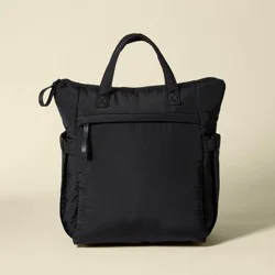 New Solid Backpack Diaper Bag - Black - Cloud Island™